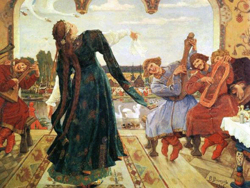 Васнецов В. М. "Царевна Лягушка" Царевна Лягушка
