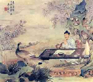 Китайская живопись. Рисунок на бумаге 27