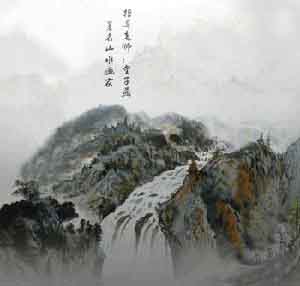 Китайская живопись. Рисунок на бумаге 28