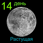 14-й лунный день луна